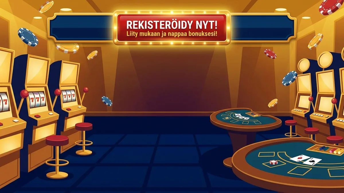 Rekisteröidy bonuksen kanssa